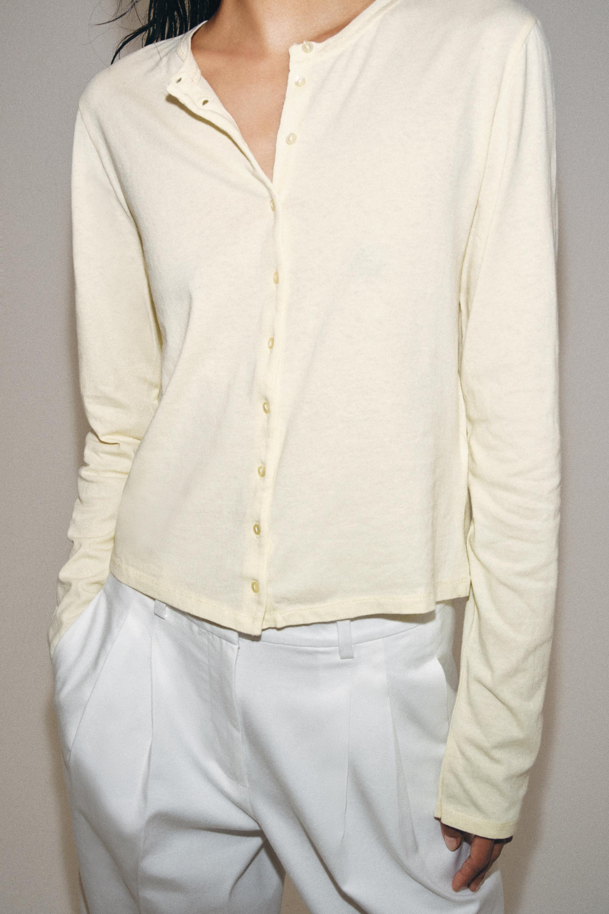 100% COTTON BUTTON T-SHIRT